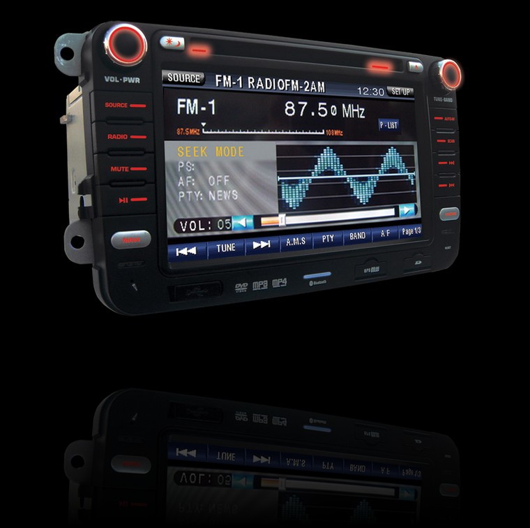Autoradio double din W2-D721V Volkswagen